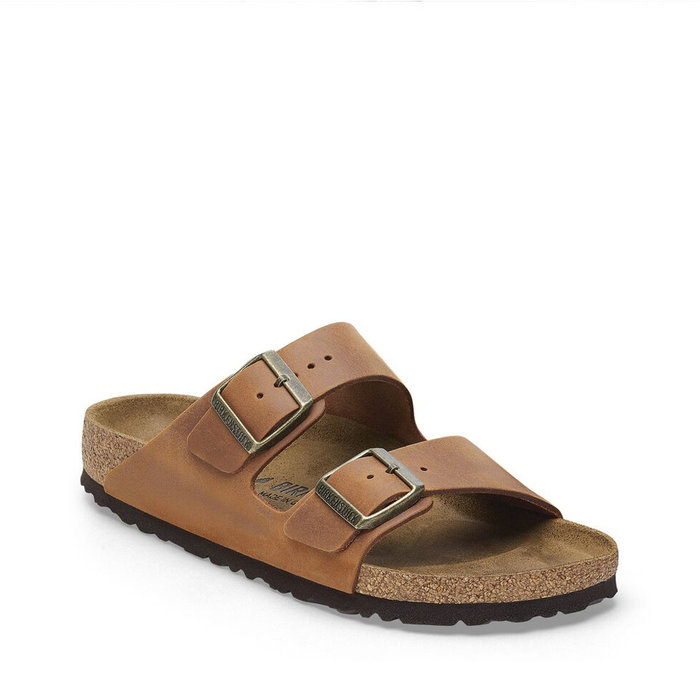 BIRKENSTOCK // ARIZONA LEOI / COGNAC - ::